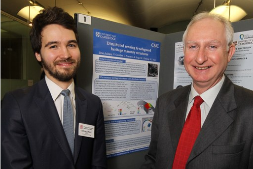 Sinan Acikgoz with Daniel Zeichner, MP for Cambridge