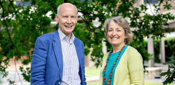 Robert Mair and Jennifer Schooling at ICSIC 2019 Robert Mair and Jennifer Schooling at ICSIC 2019