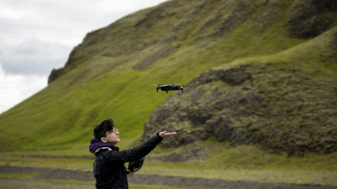 Didem Gurdur drone flying