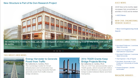 American Civil Engineering Magazine covers CSIC