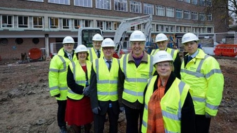 Ground-breaking moment as James Dyson Building comes to life