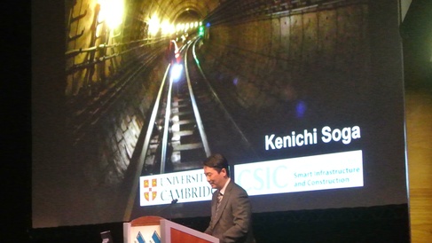 CSIC Co-Investigator Professor Kenichi Soga presents the inaugural Skempton Lecture at record-breaking conference