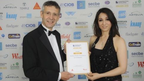 UtterBerry wins 2015 Constructing Excellence Innovation Award and is hailed as “a quantum step in measurement sensors”