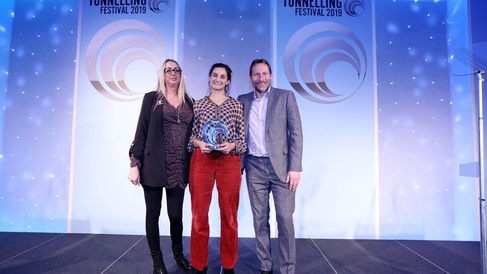 Melanie Jans-Singh NCE tunnelling award
