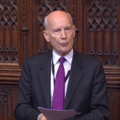 Professor Lord Mair's Maiden Speech at the House of Lords