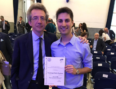 Gianluigi Della Ragione receiving award Gianluigi Della Ragione receiving award