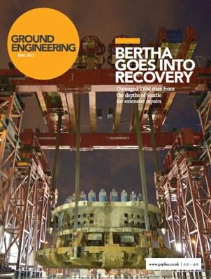 Ground Engineering June 2015 edition Ground Engineering article proves performance of CSIC and Cementation Skanska collaboration