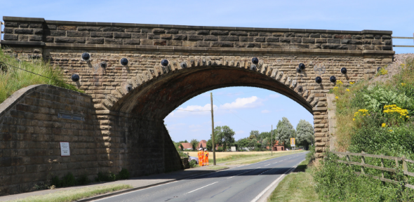 Skewed bridge image