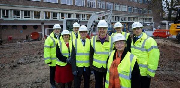 Ground-breaking moment as James Dyson Building comes to life
