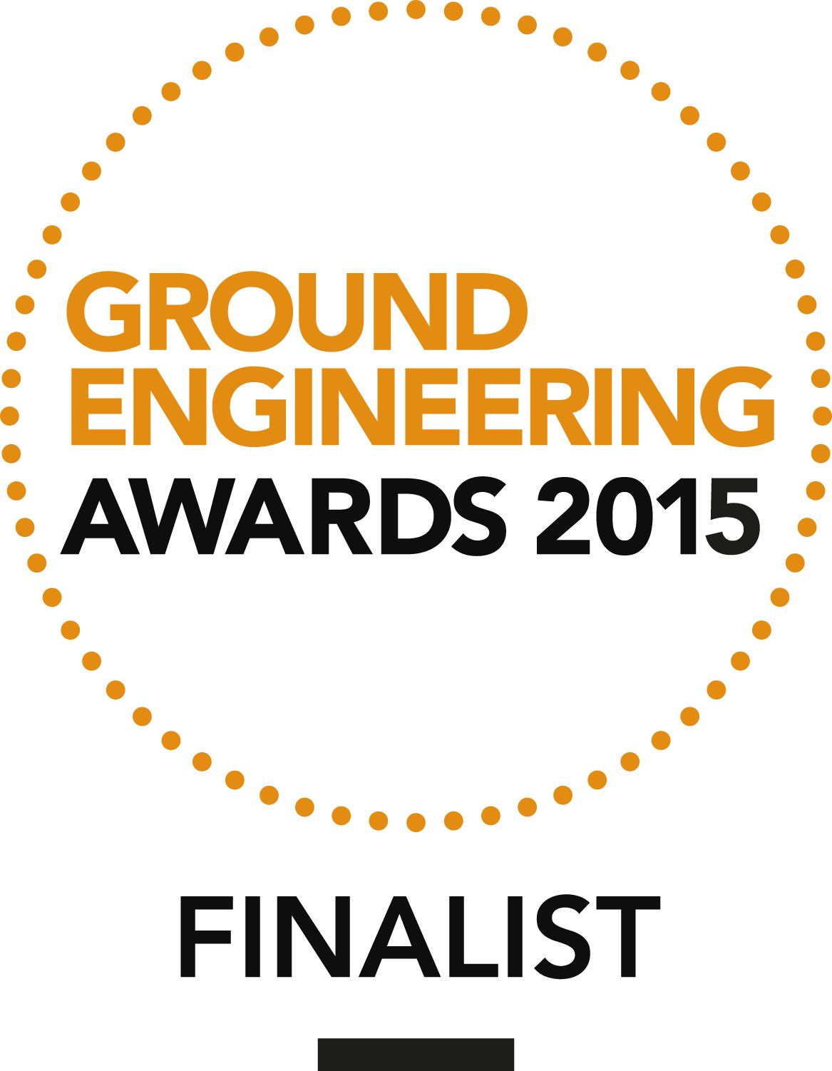 Six nominations for Ground Engineering Awards 2015
